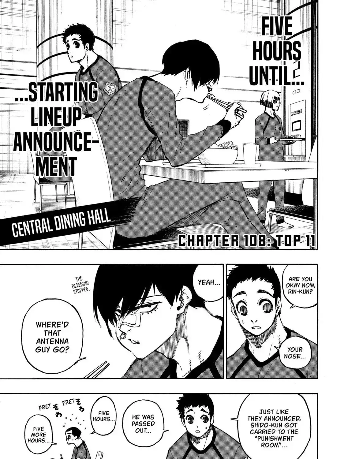 Blue Lock Chapter 11.1 Page 1 - Chapter 11.1