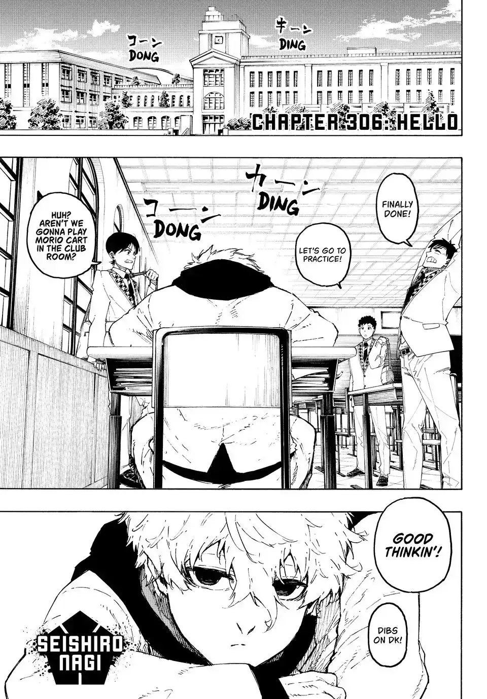 Blue Lock Chapter 306 Page 1 - Chapter 306